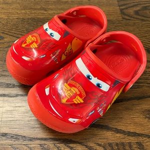 Toddler CARS McQueen Crocs